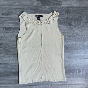 Valerie Stevens Knitted Sleeveless Top